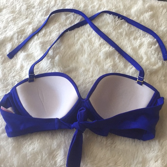 Xhilaration royal blue bikini top - Picture 3 of 4